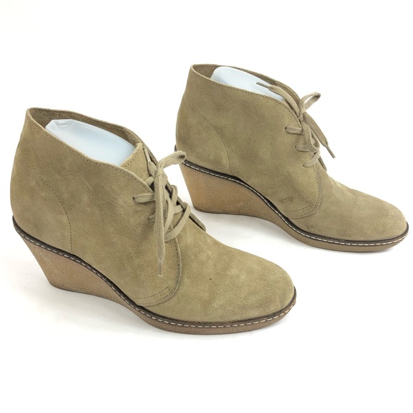 J. Crew Shoes - J. Crew Macalister Women’s Leather Wedge Bootie